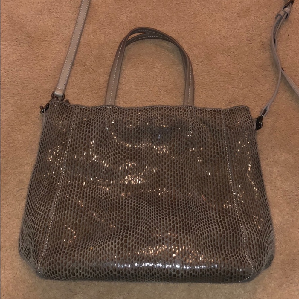 Sorial Leather Suede Handbag
